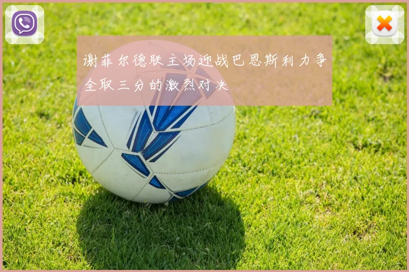 谢菲尔德联主场迎战巴恩斯利力争全取三分的激烈对决